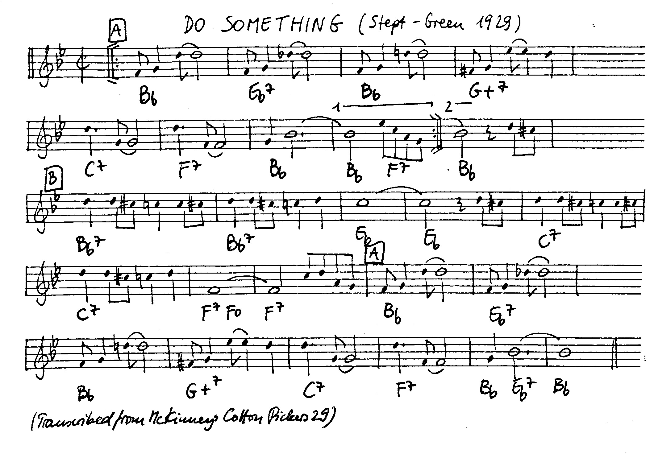 do something leadsheet – book us for your next 20s or gatsby event